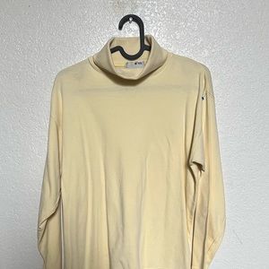 Pastel yellow turtleneck